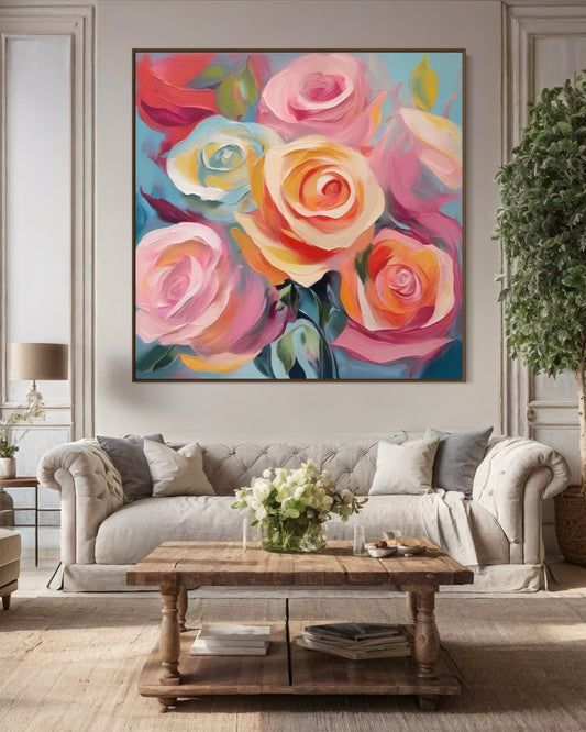 Electric Rose- Print on Fine Art Paper